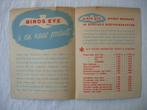 Reclamefolder Prijslijst Birds Eye Groenten en fruit 1960, Verzenden, Gebruikt, Overige typen