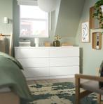 2 x IKEA MALM Ladekast, Huis en Inrichting, Kasten | Ladekasten, Ophalen, 5 laden of meer, 150 tot 200 cm, Zo goed als nieuw