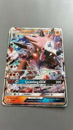 Lycanroc GX promo kaart NM, Hobby en Vrije tijd, Verzamelkaartspellen | Pokémon, Ophalen of Verzenden, Zo goed als nieuw, Losse kaart