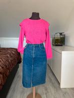 Vintage spijkerrok maat XL, Kleding | Dames, Blauw, Maat 42/44 (L), Ophalen of Verzenden, Zo goed als nieuw