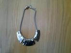 Zilverkleurige ketting, Ophalen of Verzenden, Nieuw, Zilver, Overige materialen