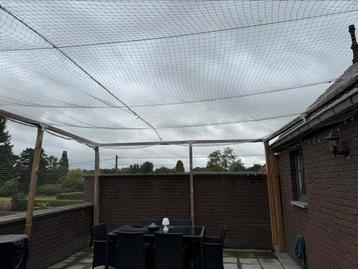 Overkapping met kattengaas –– zelf af te breken beschikbaar voor biedingen