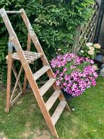 Houten trap, Doe-het-zelf en Verbouw, Ladders en Trappen, Gebruikt, Trap, Ophalen of Verzenden, Opvouwbaar of Inschuifbaar