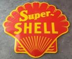Super shell emaillen benzine olie reclame bord garage borden, Verzamelen, Reclamebord, Ophalen of Verzenden, Zo goed als nieuw