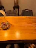 Massieve Boomstamtafel 260x80, Huis en Inrichting, Tafels | Eettafels, Ophalen, 200 cm of meer, 50 tot 100 cm, Rechthoekig