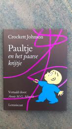 Crockett Johnson - Paultje en het paarse krijtje, Ophalen of Verzenden, Zo goed als nieuw, Crockett Johnson