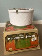 Witte kerstboomstandaard van keramiek, Ophalen, Zo goed als nieuw