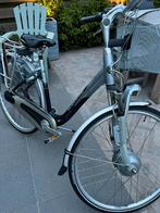 Te koop Gazelle elektrische damesfiets, Fietsen en Brommers, Elektrische fietsen, Gebruikt, 50 km per accu of meer, 47 tot 51 cm