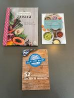 3 kookboeken. Superfood keuken / meal preppen, Ophalen of Verzenden, Zo goed als nieuw