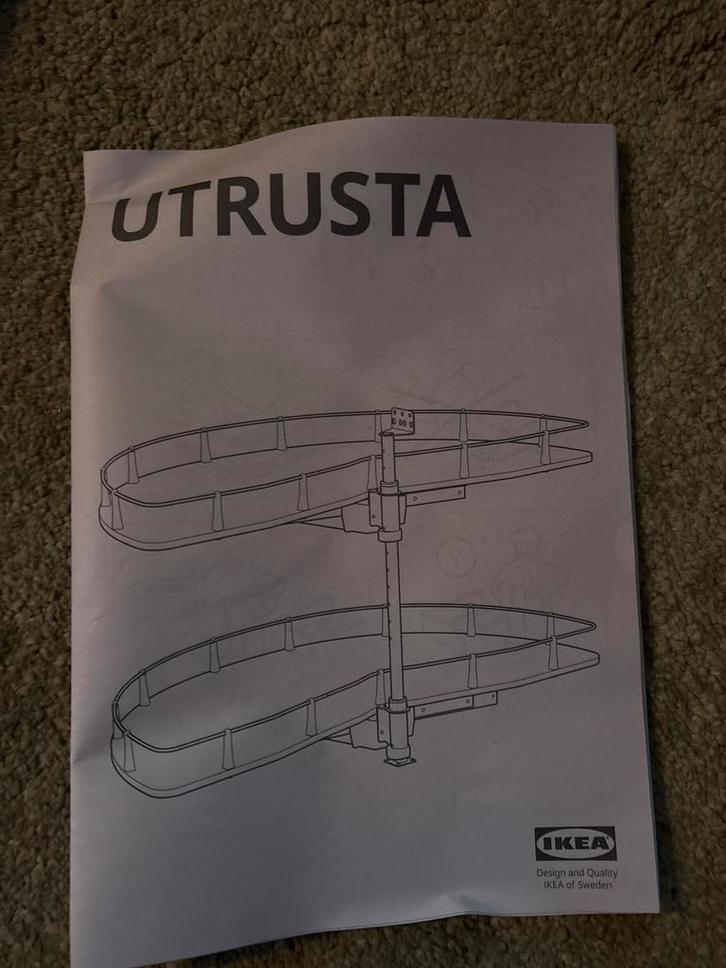 Ikea Utrusta Carrousel - Nieuw in doos!, Huis en Inrichting, Keuken | Keukenelementen, Nieuw, 100 tot 150 cm, 50 tot 100 cm, 50 tot 75 cm