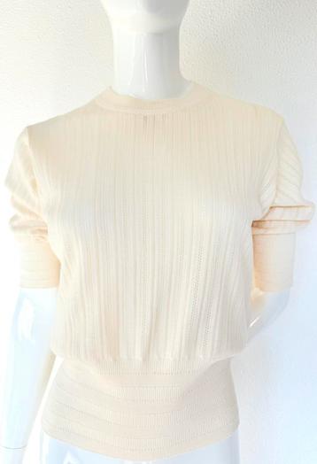 AIAYU TRUI CASHMERE, CREME MAAT S (NEW €349) NIEUW💖💖💖 beschikbaar voor biedingen