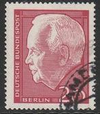 Berlijn 1964 234 Lübke 20p, Gest, Ophalen of Verzenden, Overige periodes, Gestempeld