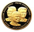 **  Mooie Vergulde Penning 3 Prinsen -  Ø 35 mm/20 gram *, Verzenden, Goud, Nederland