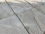 Zandsteen tuintegels (40x40) min. 65m2, Tuin en Terras, Tegels en Klinkers, Ophalen, Gebruikt, Terrastegels, Natuursteen