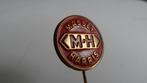 Massey-Harris oldtimertractor speld, oude geperste, Verzenden, Gebruikt, Merk, Speldje of Pin