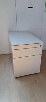 Archief ladeblok op wielen, past onder bureau, Ophalen, Minder dan 50 cm, Gebruikt, 75 cm of meer