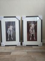 Twee Giclee Afbeeldingen van Geiten met Certificaat, Ophalen
