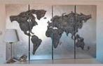 Wereledkaart wanddecoratie 100cm x 170 cm, Huis en Inrichting, Woonaccessoires | Wanddecoraties, Ophalen