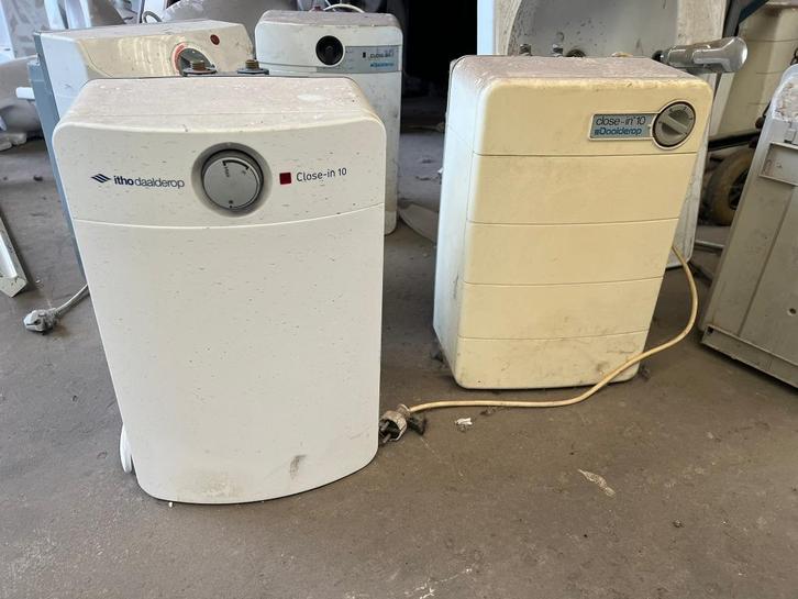 Diverse gebruikte inbouwboilers € 75,00/stuk., Doe-het-zelf en Verbouw, Geisers en Boilers, Gebruikt, Boiler, Minder dan 20 liter