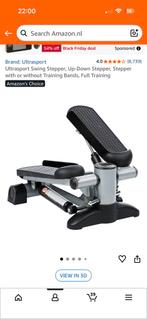 Ultrasport Swing Stepper met training banden, Sport en Fitness, Gebruikt, Stepapparaat, Ophalen of Verzenden, Metaal