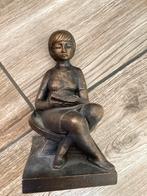 Lezende vrouw beeld beeldje lees, Ophalen of Verzenden, Gebruikt