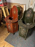 Antieke kinderstoelen - Hindeloopen - Groen - Rood, Ophalen