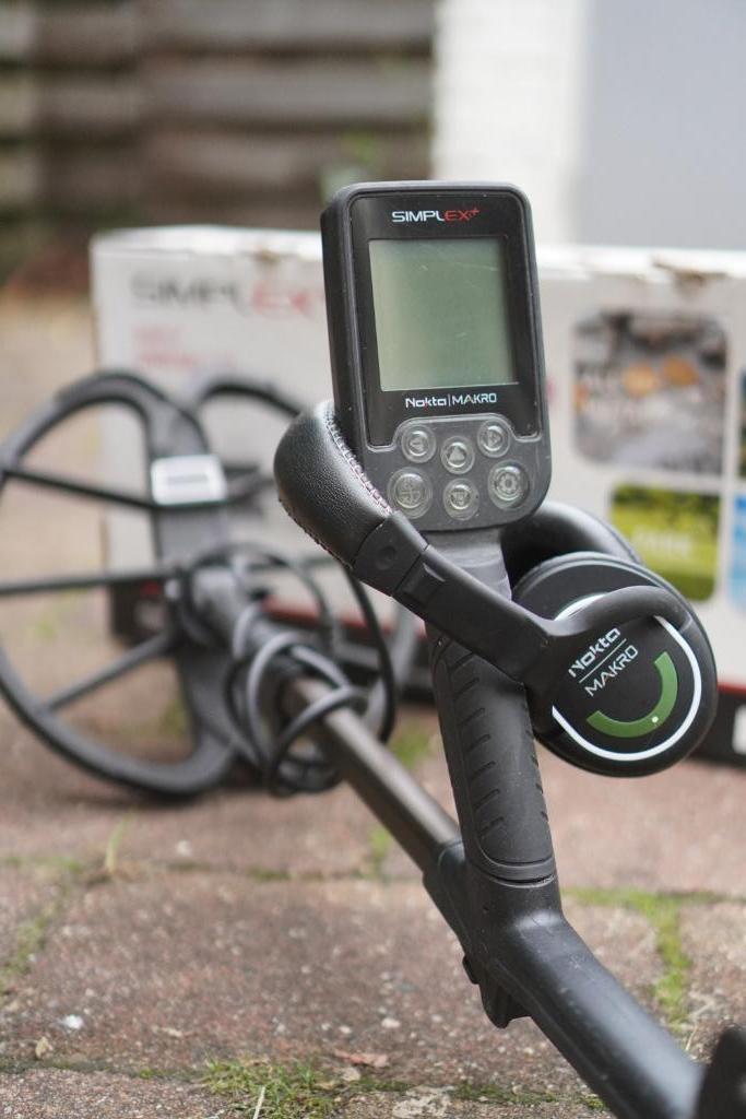 Nokta Makro Simplex+ metaaldetector – Zo goed als nieuw!, Hobby en Vrije tijd, Metaaldetectors, Zo goed als nieuw, Meer dan 30 cm