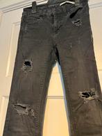 Ripped jeans, Kleding | Dames, Ophalen of Verzenden, Zo goed als nieuw, Zwart, W27 (confectie 34) of kleiner