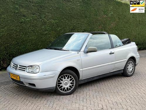 Volkswagen Golf Cabriolet 2.0 Highline /RIJDTGOED/APK 05-202, Auto's, Volkswagen, Bedrijf, Te koop, Golf, Airbags, Boordcomputer