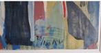 Bram van Velde(1895) Kleur Lithografie "Comp YR 318" Ges Gen, Ophalen of Verzenden