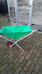 Opvouwbare kruiwagen - Handig voor tuinieren!, Ophalen of Verzenden, Gebruikt, Handmatig, Opvouwbaar