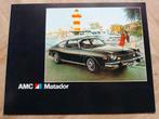 AMC Matador USA folder Engelstalig, Ophalen of Verzenden, Zo goed als nieuw, Overige merken