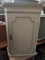 Brocante hoekkast / wandkast / kast, Antiek en Kunst, Curiosa en Brocante, Ophalen of Verzenden