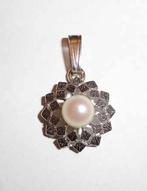 Hanger Witgoud parel 585, Overige voorstellingen, Verzenden, Wit, Zo goed als nieuw