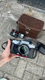 Vintage camera praktica super TL2 + extra lenzen en flitser, Ophalen, Fototoestel