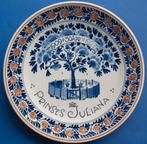 HKH Prinses Juliana 18jaar 18cm (2) Porceleyne Fles 1927, Ophalen of Verzenden