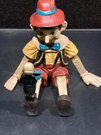 Vintage Pinokkio Marionet met Jappie de krekel Disney, Verzenden, Gebruikt