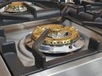 🔥Luxe Boretti Fornuis 90cm hoogglans zwart 300° oven 6 pits, Witgoed en Apparatuur, Fornuizen, Niet ingevuld, 60 cm of meer, Niet ingevuld