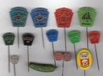 13 speldjes HEINZ 57 ELST GELDERLAND OVERBETUWE (A1)  KIJK O, Verzamelen, Speldjes, Pins en Buttons, Verzenden, Gebruikt, Overige onderwerpen