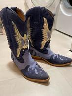 Kentucky Western cowboy laarzen blauw zilver 39, Kleding | Dames, Schoenen, Gedragen, Blauw, Kentucky’s Western, Hoge laarzen