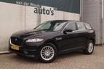 Jaguar F-PACE 2.0d 180pk AWD Prestige -LEER-NAVI-CAM-ECC-, Auto's, Jaguar, Gebruikt, 4 cilinders, 2000 kg, Zwart
