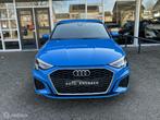 Audi A3 Sportback 40 TFSI E S-Line Led, Climat, Camera, LM.., Gebruikt, 4 cilinders, Blauw, Hybride Elektrisch/Benzine