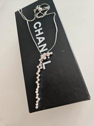 2 stuks swarovski kettingen origineel zilveren  beschikbaar voor biedingen