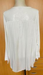 Made in Italy blouse maat 44/46 [DM], Kleding | Dames, Blouses en Tunieken, Ophalen of Verzenden, Nieuw, Maat 42/44 (L), Wit