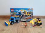 Lego City veeg- en graafmachine set 60152, Kinderen en Baby's, Speelgoed | Duplo en Lego, Ophalen of Verzenden, Zo goed als nieuw