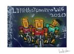 Artprint Luik Basten Aken Luik - kunstenaar Henk Veen, Antiek en Kunst, Ophalen of Verzenden