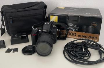 Nikon D7000 18-105 VR Kit beschikbaar voor biedingen