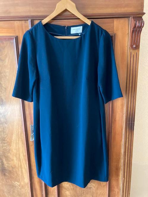 Beaumont donkerblauwe jurk nieuw maat 42., Kleding | Dames, Jurken, Nieuw, Maat 42/44 (L), Blauw, Ophalen of Verzenden