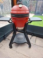Kamado Joe Junior meest complete set, Tuin en Terras, Houtskoolbarbecues, Ophalen, Zo goed als nieuw, Komado joe, Met accessoires