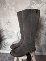 Grijs suède laarzen Tamaris, maat 38, Tamaris, Hoge laarzen, Ophalen of Verzenden, Zo goed als nieuw